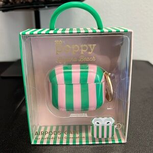 COPY - 🩷 XO Poppy Laguna Beach 🏝️ AirPods Pro Case 🤍💚